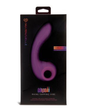 Nu Sensuelle Raine Nubii Tapping Vibe w/Turbo Boost & Warming – Purple by Nu Sensuelle product image