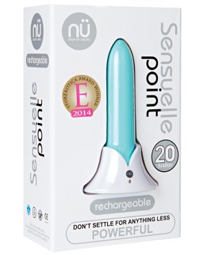 Nu Sensuelle Point Rechargeable Bullet – Teal Blue by Nu Sensuelle product image