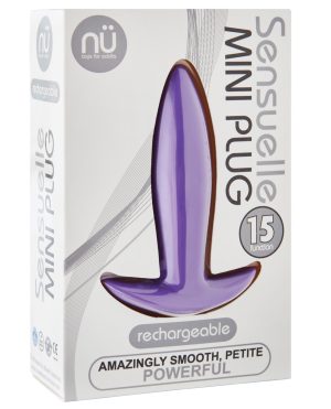 Nu Sensuelle Mini Butt Plug – Purple by Nu Sensuelle product image