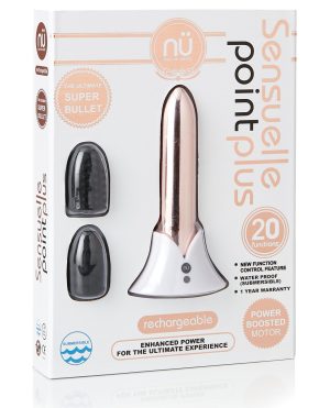 Nu Sensuelle Point Plus Rechargeable Bullet – Rose Gold by Nu Sensuelle product image