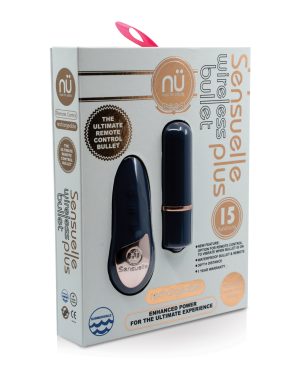 Nu Sensuelle Remote Control Wireless Bullet Plus – Navy Blue by Nu Sensuelle product image