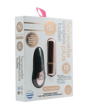 Nu Sensuelle Remote Control Wireless Bullet Plus – Rose Gold by Nu Sensuelle product image