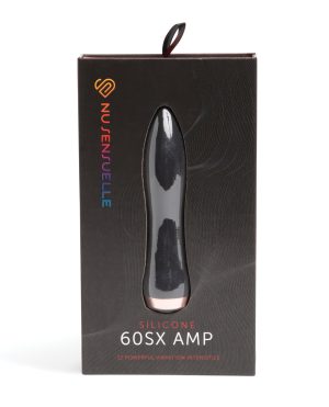 Nu Sensuelle 60SX AMP Silicone Bullet – Black by Nu Sensuelle product image