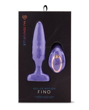 Nu Sensuelle Fino Roller Motion Plug – Ultra Violet by Nu Sensuelle product image
