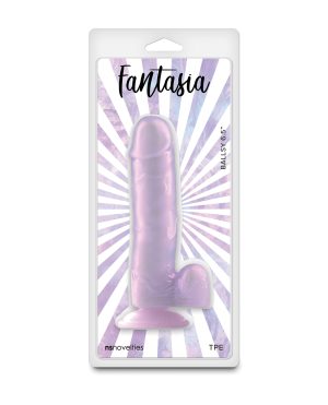 Fantasia Ballsy 6.5″ Dildo – Orchid by Fantasia product image