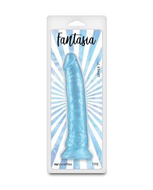 Fantasia Upper 7″ Dildo – Turquoise by Fantasia product image