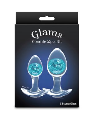 Cosmic Glams 2 pc Plug Kit – Blue by Cosmic Glams product image