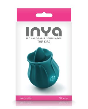 INYA The Kiss Rechargeable Vibe – Dark Teal by Inya product image