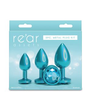 Rear Assets 3 pc Trainer Kit w/Teal Gem – Iridescent Teal by Rear Assets product image