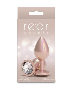 Rear Assets Medium w/Clear Gem – Iridescent Champagne by Rear Assets product image