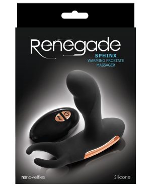 Renegade Sphinx Warming Prostate Massager – Black by Renegade product image