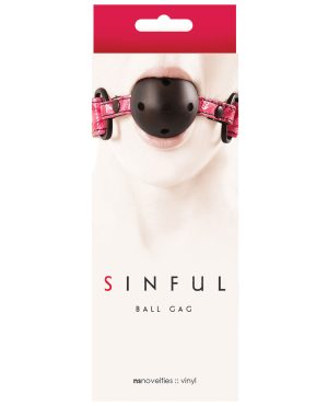 Sinful Ball Gag – Pink by Sinful product image