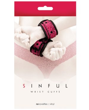 Sinful Wrist Cuffs – Pink by Sinful product image