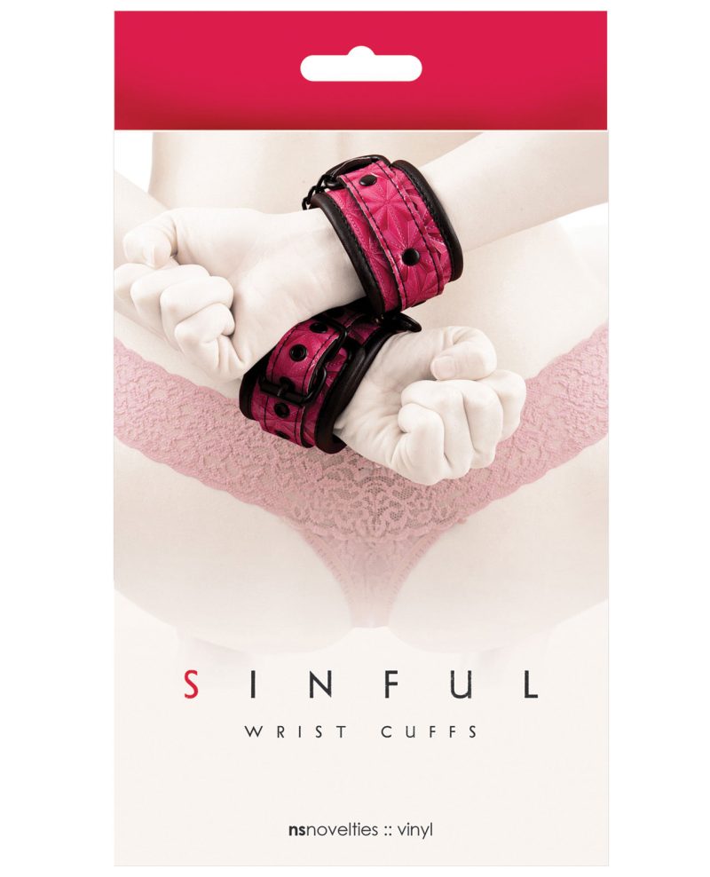 Sinful Wrist Cuffs – Pink by Sinful product image