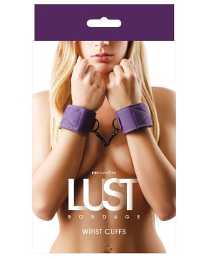 Lust Bondage Wrist Cuffs – Purple by Lust Bondage product image