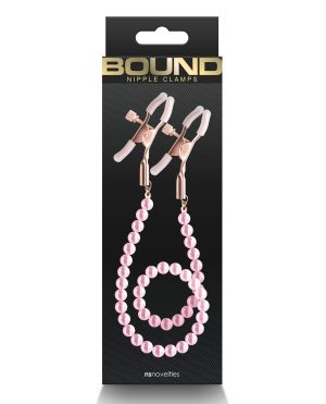 Bound DC1 Nipple Clamps – Pink by Bound product image