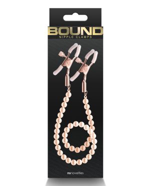 Bound DC1 Nipple Clamps – Rose Gold by Bound product image