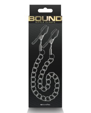 Bound DC2 Nipple Clamps – Gunmetal by Bound product image