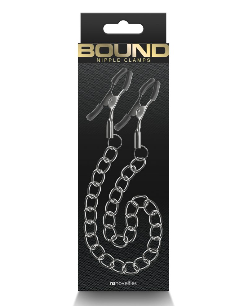 Bound DC2 Nipple Clamps – Gunmetal by Bound product image