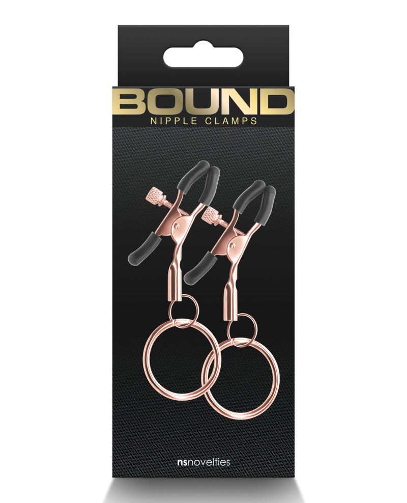 Bound C2 Nipple Clamps – Rose Gold by Bound product image