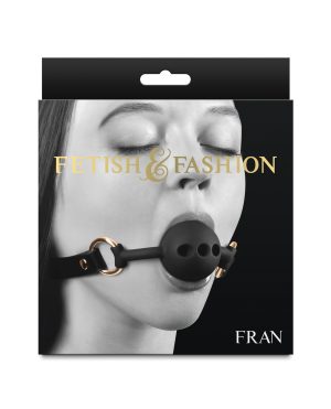 Fetish & Fashion Fran Ball Gag – Black by Fetish & Fashion product image