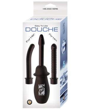 His & Hers Easy To Use Douche – Black by Nasstoys product image