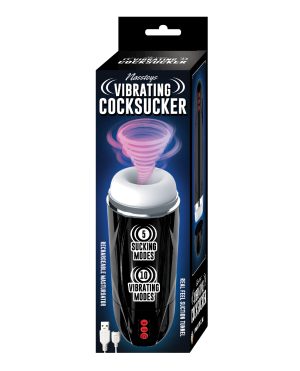 Vibrating Cocksucker – Black by Nasstoys product image