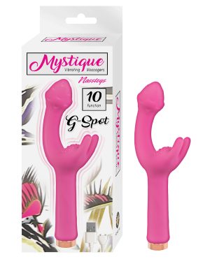 Mystique Vibrating G Spot Massager – Pink by Nasstoys product image