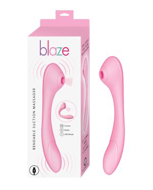 Blaze Bendable Suction Massager – Pink by Blaze product image