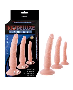 Trio Deluxe Dildo Training Kit – Set of 3 by Nasstoys product image