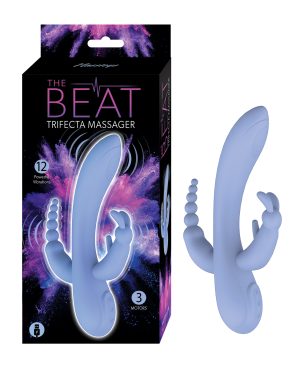 The Beat Trifecta Massager – Violet by Nasstoys product image