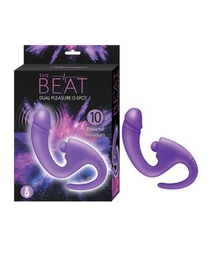 The Beat Dual Pleasure G-Spot Vibrator – Purple by Nasstoys product image