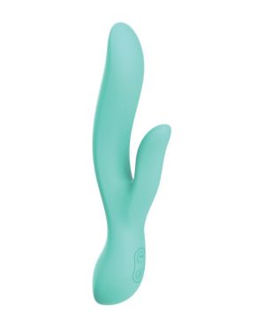 Wild Pop Vibe Molly Rabbit Dual Vibrator – Aqua by Wild Pop Vibe product image
