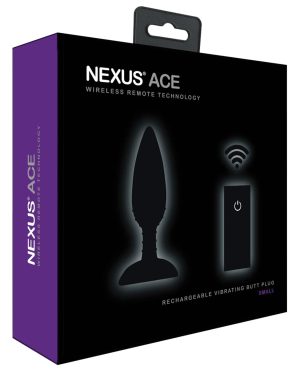 Nexus Ace Remote Control Butt Plug Small – Black by Nexus product image