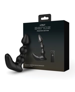 Nexus Bendz Bendable Prostate & Perineum Massager – Black by Nexus product image