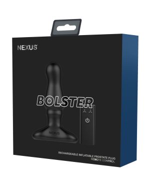 Nexus Bolster Butt Plug w/Inflatable Tip – Black by Nexus product image