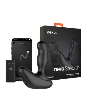 Nexus Revo Stealth App Enabled Rotating & Vibrating Prostate Massager – Black by Nexus product image
