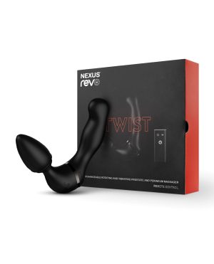 Nexus Revo Twist Rotating & Vibrating Massager – Black by Nexus product image