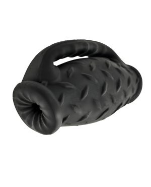 Oxballs MasterJack Double Penetration Stroker – Jo Black Ice by Oxballs product image