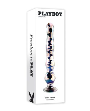 Playboy Pleasure Jewels Wand – Clear by Playboy product image