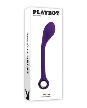 Playboy Pleasure Spot On G-Spot Vibrator – Acai by Playboy product image