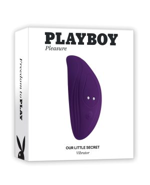 Playboy Pleasure Our Little Secret Panty Vibrator – Acai by Playboy product image