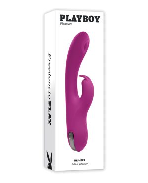 Playboy Pleasure Thumper Rabbit Vibrator – Wild Aster by Playboy product image