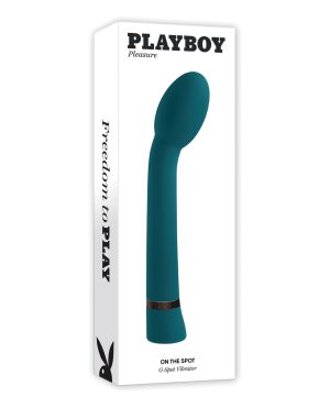 Playboy Pleasure On The Spot G-Spot Vibrator – Deep Teal by Playboy product image
