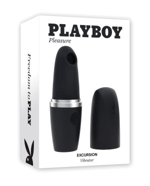 Playboy Pleasures Excursion Clitoral Suction Vibe – Black by Playboy product image