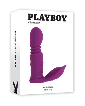 Playboy Pleasure Match Play Dual Vibrator – Fuchsia by Playboy product image