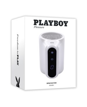 Playboy Pleasure Spin Doctor Stroker – Frost by Playboy product image