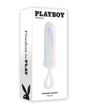 Playboy Pleasure Orgasmic Fantasy Bullet – White by Playboy product image