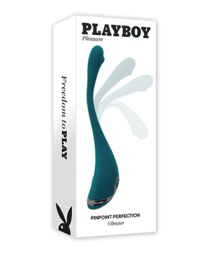 Playboy Pleasure Pinpoint Perfection Clit Stimulator – Teal by Playboy product image