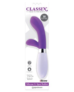 Classix Silicone G-Spot Rabbit – Purple by Classix product image